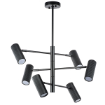 718267 Люстра ROMA 6х28W GU10 (led) ЧЕРНЫЙ