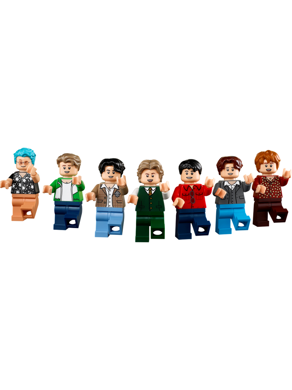 Конструктор лего LEGO Ideas 21339 BTS: Dynamite – коллекционный набор по клипу Dynamite с минифигурками, для взрослых и подростков