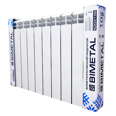 Биметаллический радиатор STI Bimetal 500/100 (S500B) 8 сек.