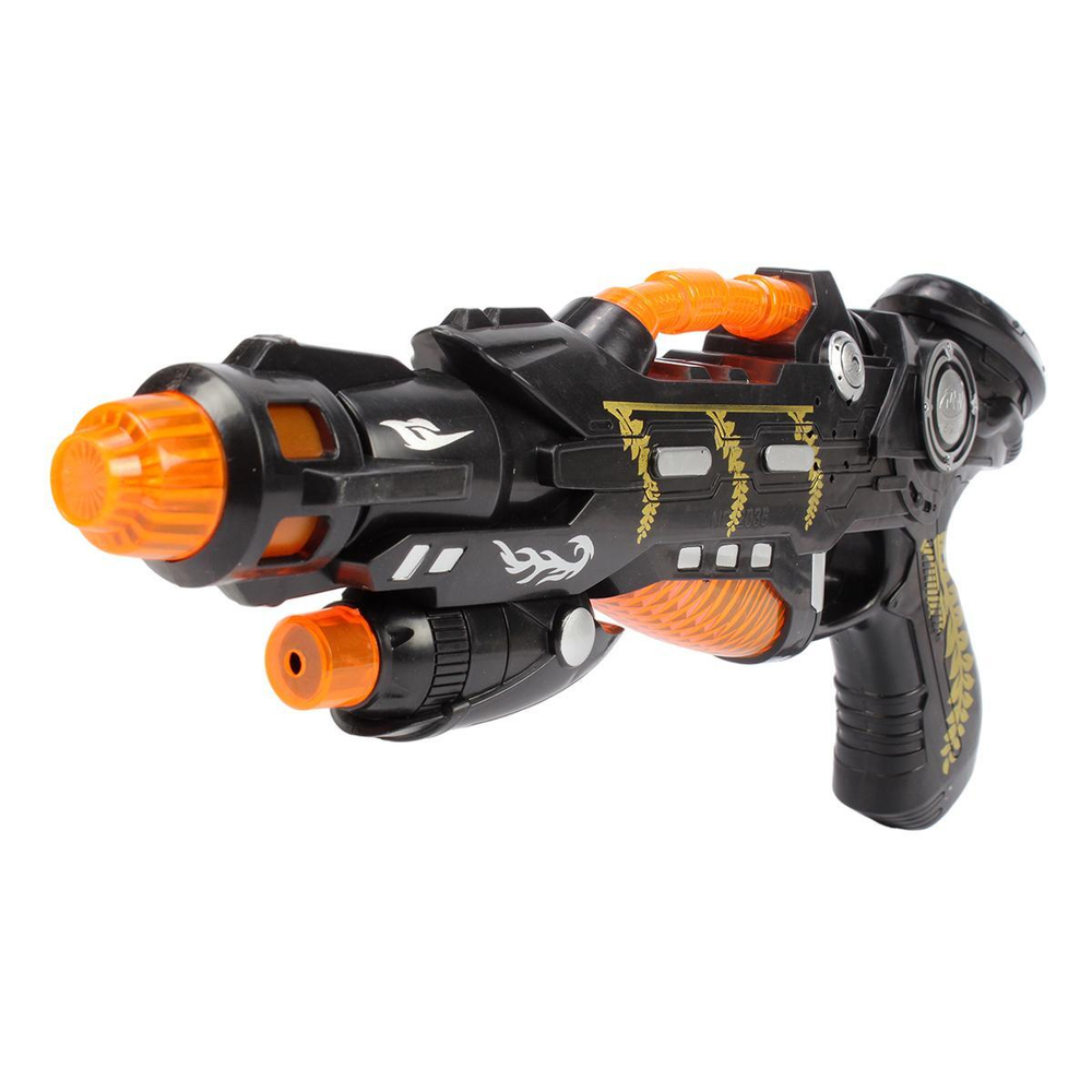 Пистолет на батарейках 32см, пакет 2036