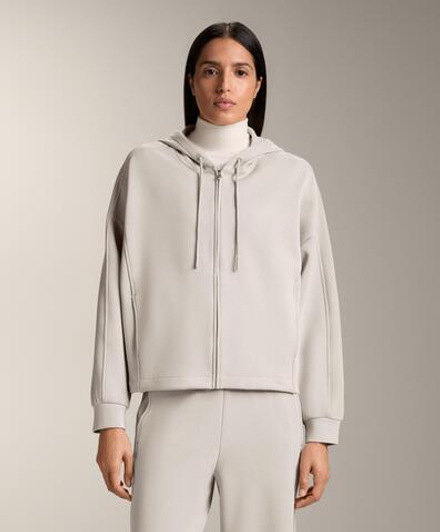 Oysho Куртка с капюшоном, темно-серый