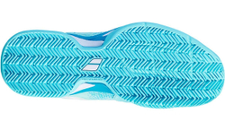 Женские теннисные кроссовки Babolat Propulse Blast Clay Women - tanager torquoise - Blue Бирюзовый