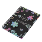 Записная книжка, пакет, А5, Alingar, замочек, "Привет листья-4"