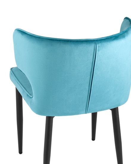 Стул Матео велюр темно-бирюзовый