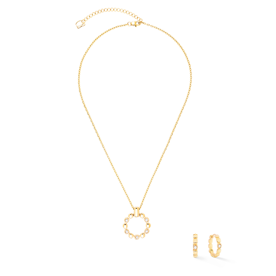 Серьги Coeur de Lion Crystal-Gold 2055/23-1816
