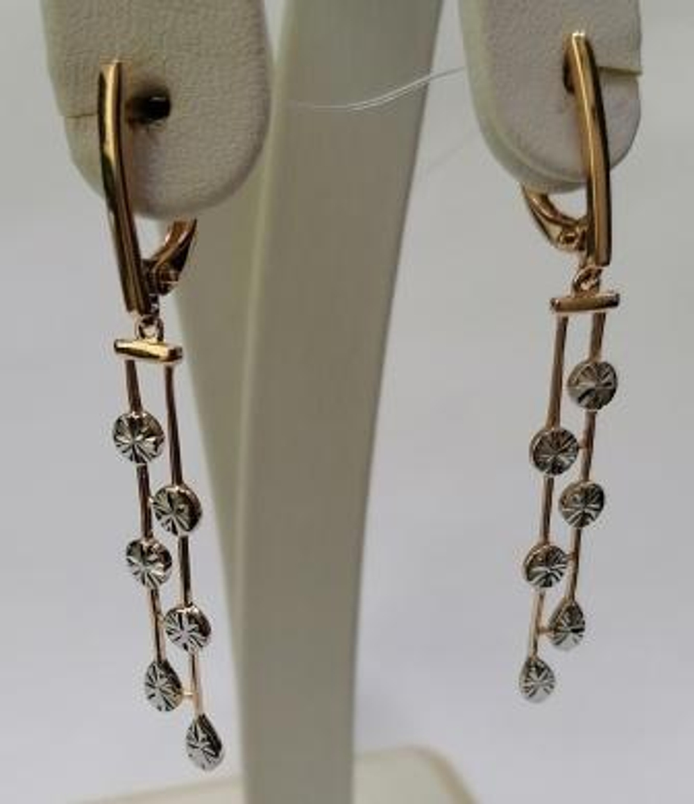 Серьги из золота