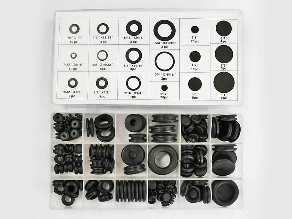 Комплект KR6001 125пр резинок KING KR6001