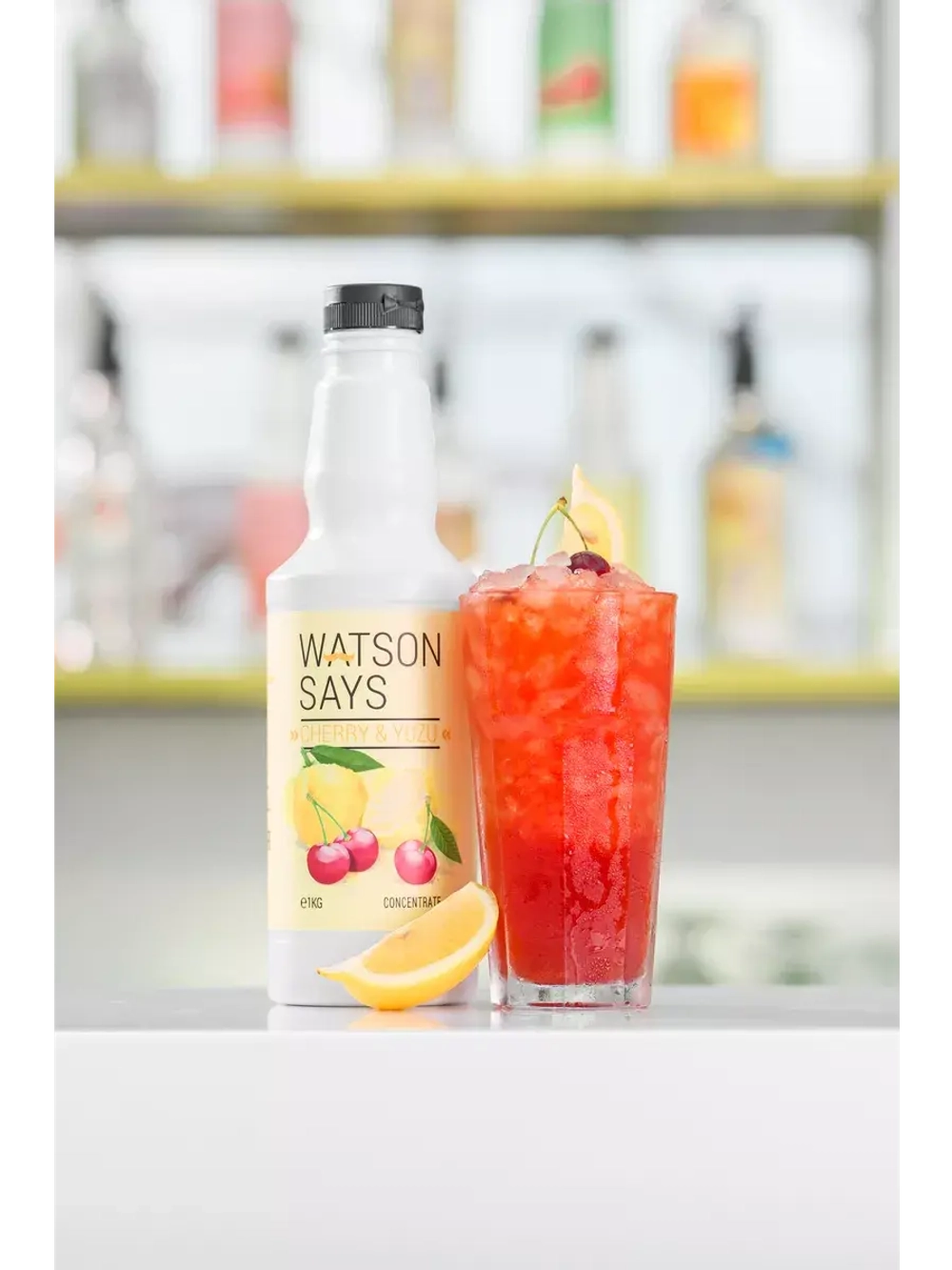 Основа для лимонадов и коктейлей WATSON SAYS Киви - Фейхоа 1кг
