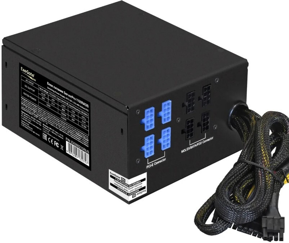 Блок питания ATX Exegate ServerPRO-1100PAS