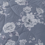 Комплект постельного белья Сатин с Одеялом 100% хлопок на резинке OBR142