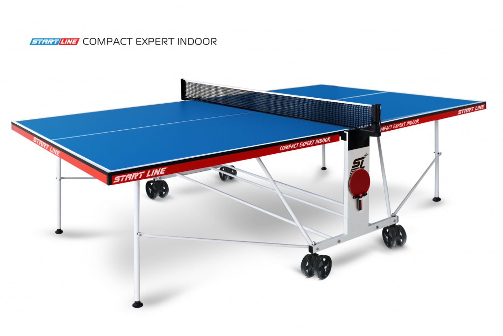 Стол теннисный Start line Compact EXPERT indoor BLUE фото №7