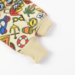 Комбинезон с клапаном и капюшоном "Travel story"