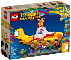 LEGO Ideas: The Beatles: Жёлтая подводная лодка 21306 — The Beatles: Yellow Submarine — Лего Идеи