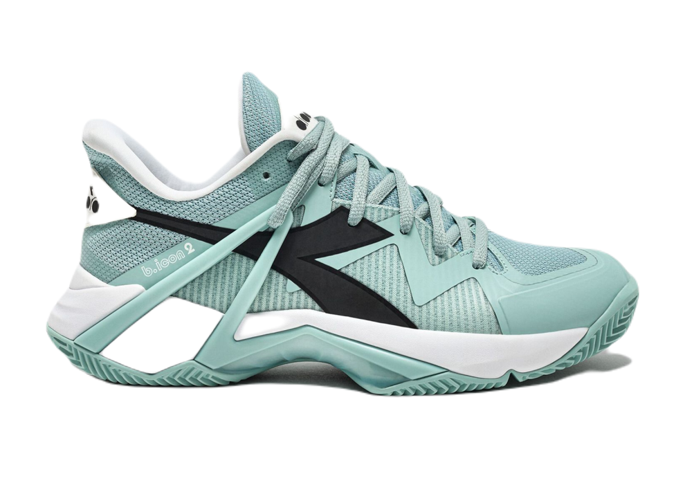 Женские теннисные кроссовки Diadora B.Icon 2 Clay - suf sparay/black