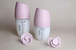 Детская бутылочка Paomma для кормления новорожденных антиколиковая с соской mum effect 0+ 240 мл, Zephyr