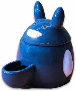 КерамикАрт кормушка для грызунов Тоторо 150 мл, серая