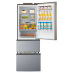 Трехдверный холодильник Korting KNFF 61889 X фото 3