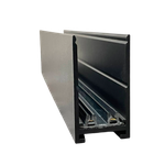 COLIBRI трековый шинопровод 220V чёрный, 2000*31*57 мм, 5 шт/кор