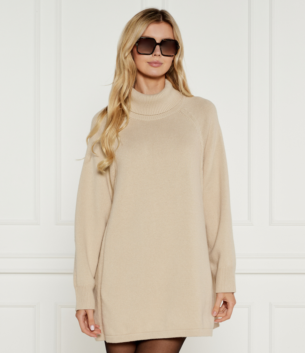 Хлопковое платье MEDEE Ba&sh - бежевый(1H24MEDE)