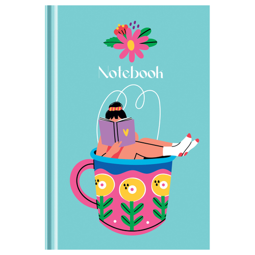 Записная книжка А6 64л. BG "Take it easy", матовая ламинация, блок-еженедельник И