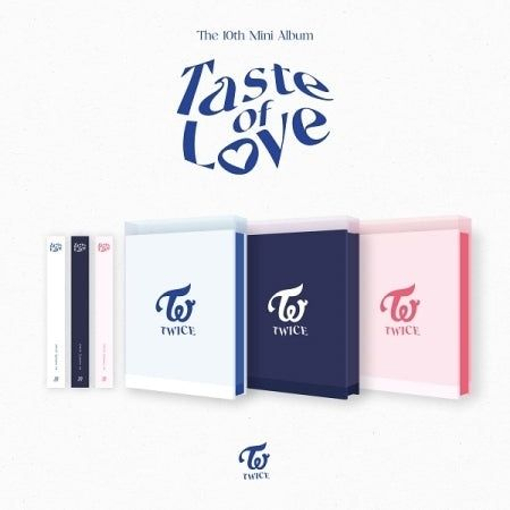 Альбом TWICE - TASTE OF LOVE 10th Mini Album RANDOM Version