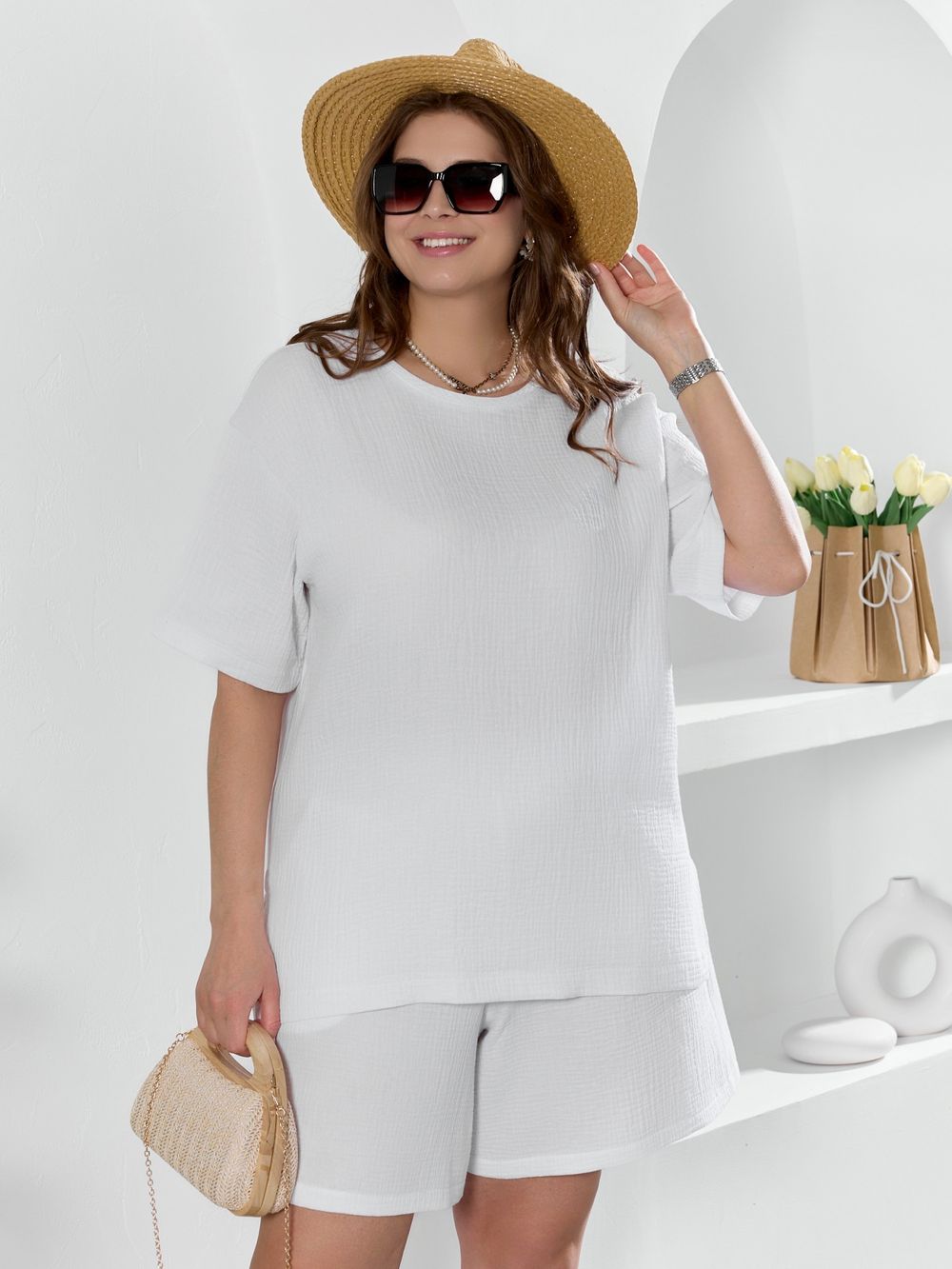 Шорты Вуаль-3 Виотекс БЕЛЫЙ