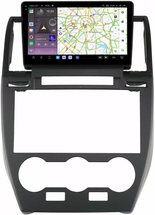 Магнитола для Land Rover Freelander 2007-2012 (взамен монохрома) - Kuberg SF-9302 QLed+2K, Android 13, Быстрейшая, CarPlay, 4G SIM-слот
