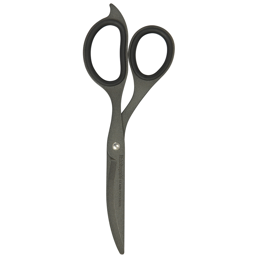 Ножницы Nakabayashi Hikigiri Slim Scissors (покрытие Fluorine, оттенок Dark Gray)