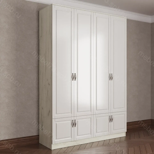 Шкаф распашной с антресолью 4/9 (мадес)