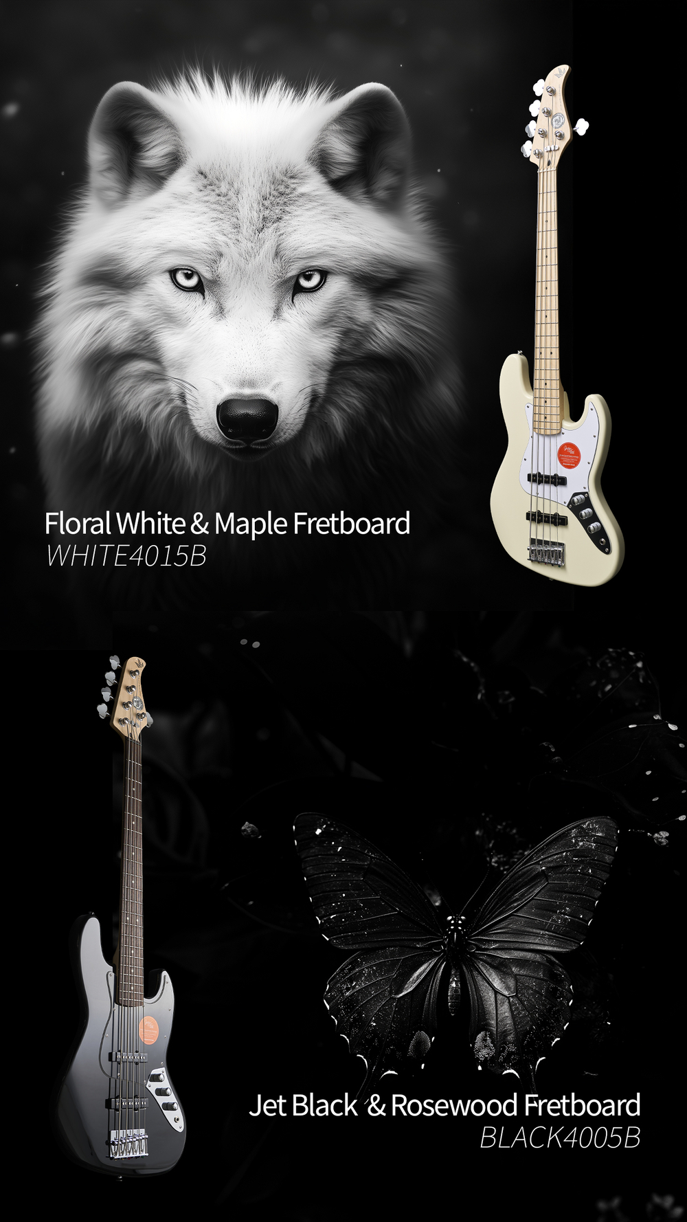 Бас-гитара Gopherwood J-Classic IV 5ST