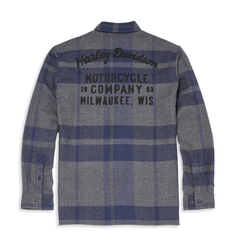 Рубашка Cursive Font Large Harley-Davidson