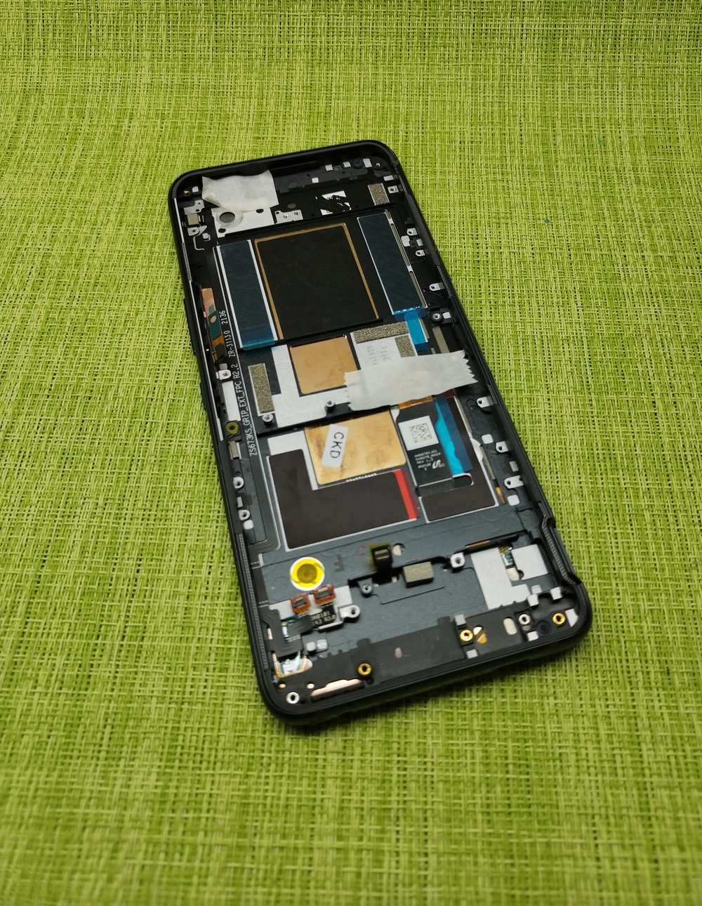 Asus ROG Phone 5s (ZS676KS) / ROG Phone 5s Pro (ZS676KS) / (Дисплейный модуль с тачскрином) (в рамке) (ORIG-SP)