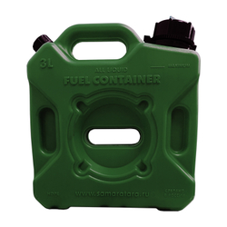 Канистра ЭКСТРИМ Драйв Плюс (3 литра, с клапаном, зеленая)