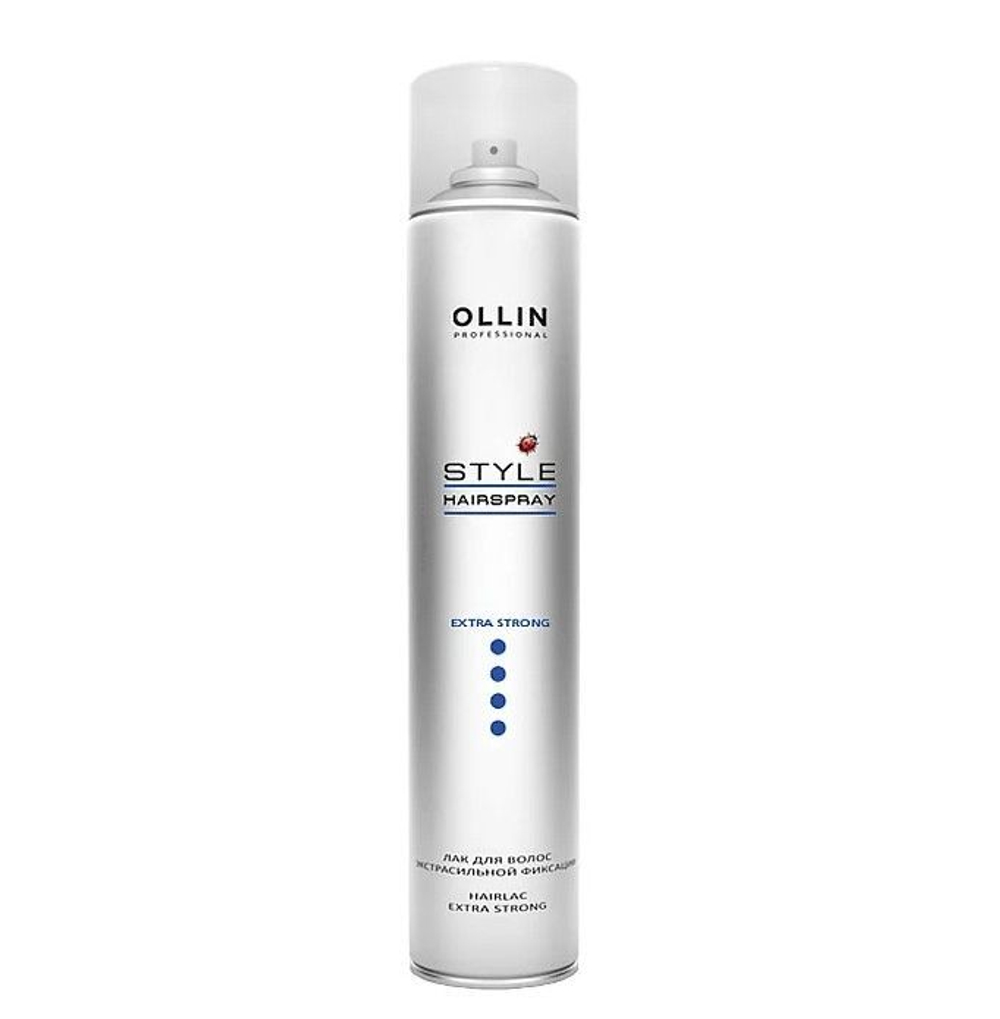 "OLLIN PROFESSIONAL" Лак для волос экстра сильная фиксация 450мл
