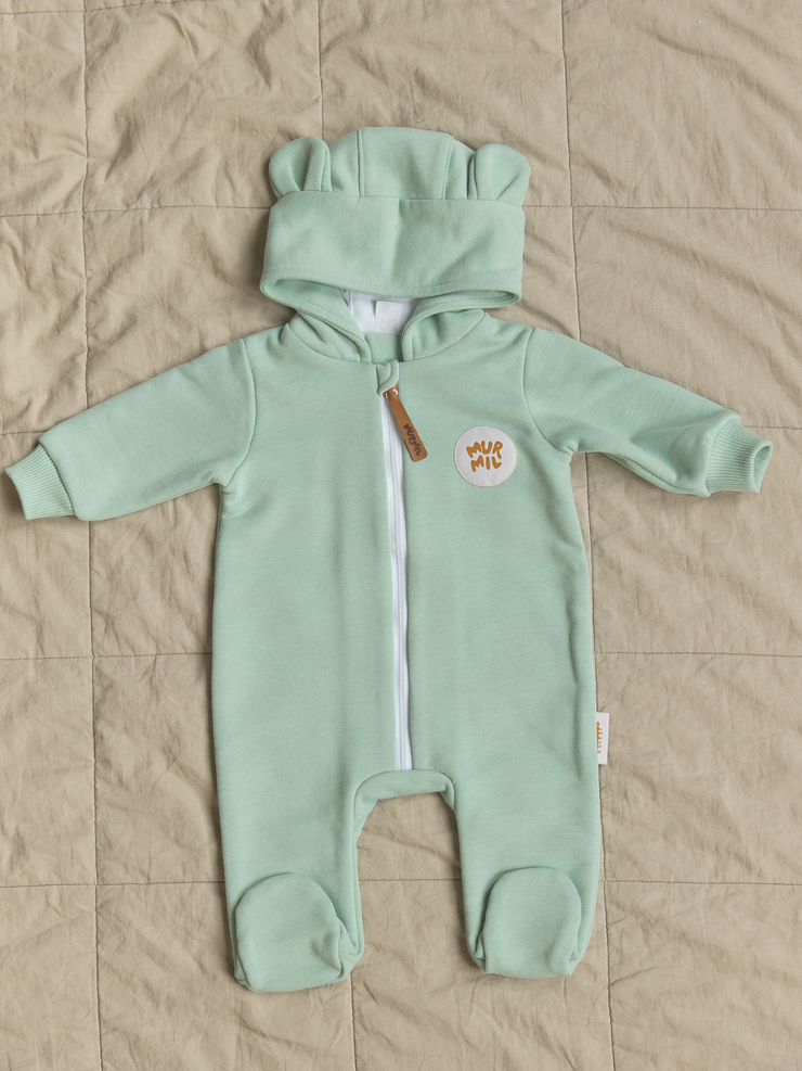 Комбинезон трикотажный Мятный