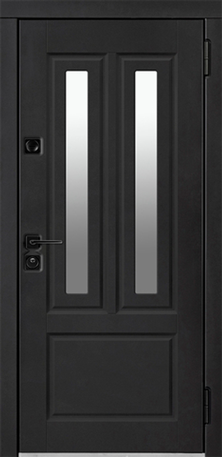 Калон Терморазрыв Черно-серый/Белый (950x2050, левая)