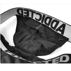 Мужские трусы джоки черные Addicted AD4014-2