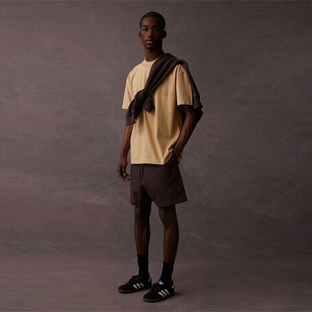 Футболка Fear of God Essentials Tee Sand, essential125BT222004F
