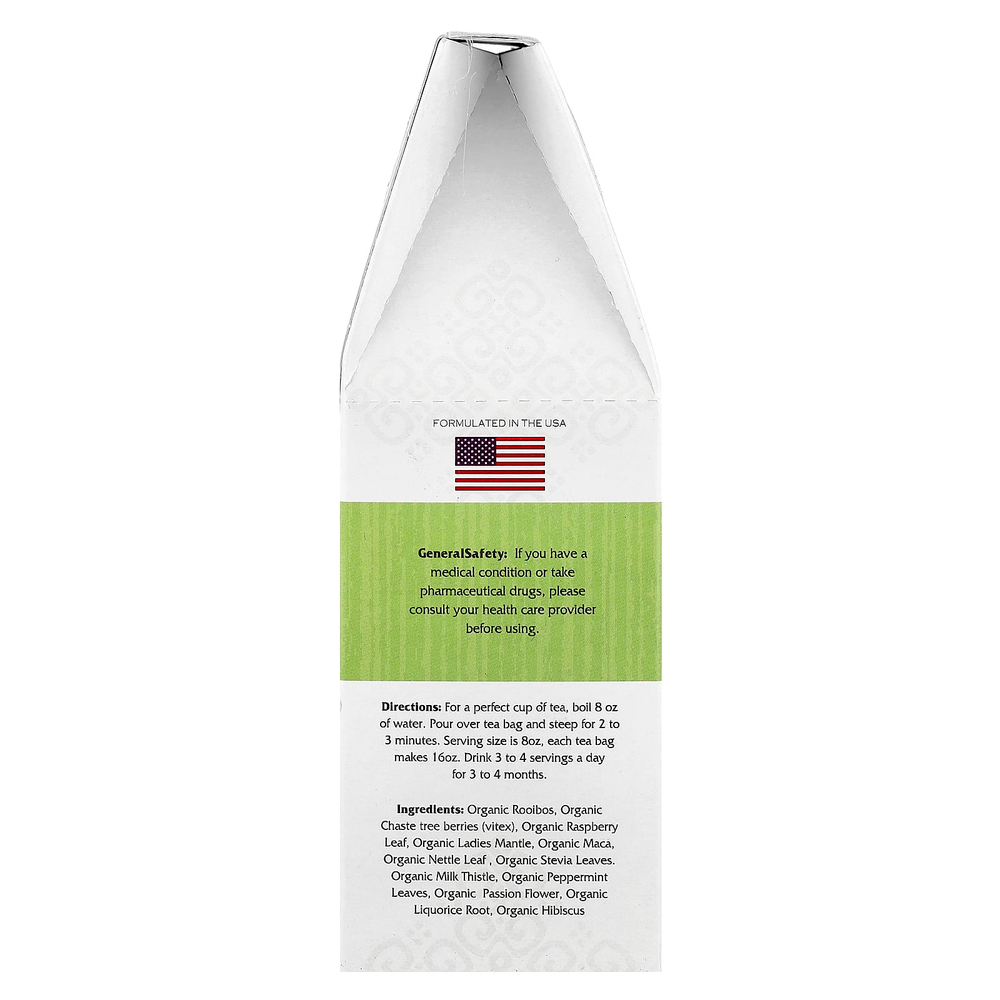 Secrets of Tea, Органический чай GetFertility Magic ™, Heavenly Sweet, без кофеина, 20 чайных пакетиков, 40 г (1,41 унции)