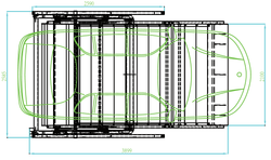 TPTP-2 Парковочный электрогидравлический подъемник