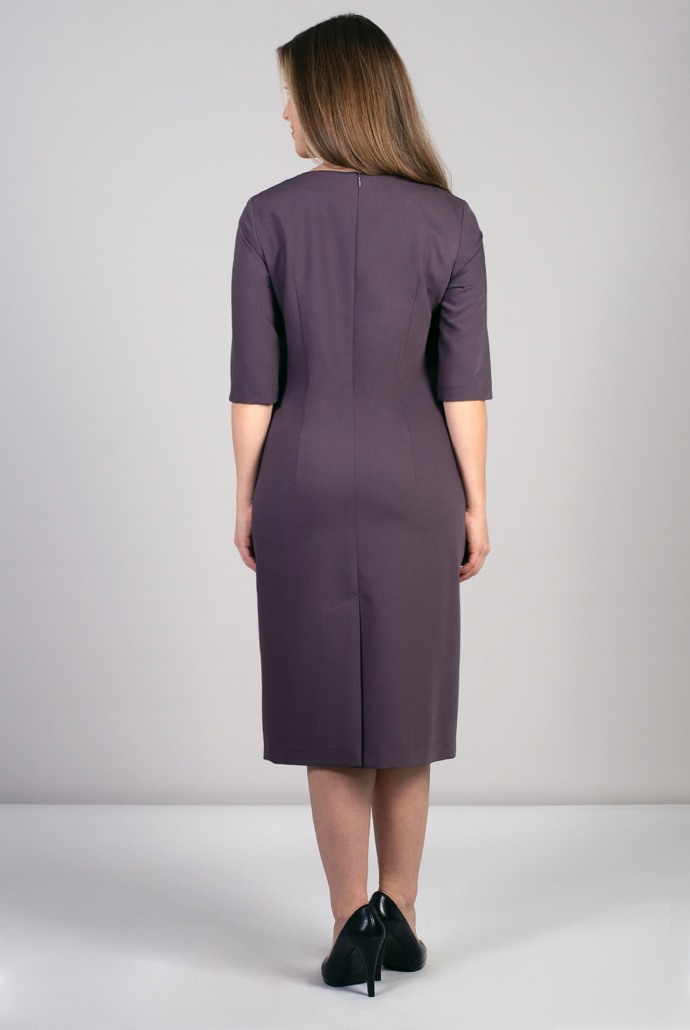 Платье женское 2877АЕВ, Шоколадный #481Шок052877АЕВ