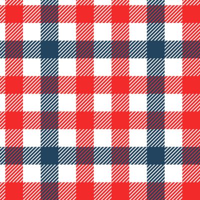 Красный синий белый тартан
