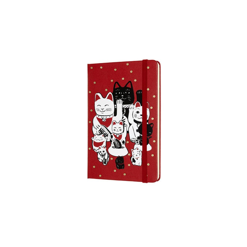 Еженедельник Moleskine LE Maneki Neko Pocket 90x140 мм 144 стр (DMN12WN2Y21)