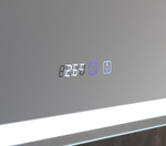 Зеркало-шкаф AZARIO Фиджи 50 508х756х140 c подсветкой и диммером + часы (LED-00002361)