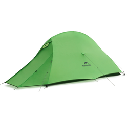 Палатка Naturehike Cloud Up 1-местная, алюминиевый каркас, сверхлегкая, зеленая