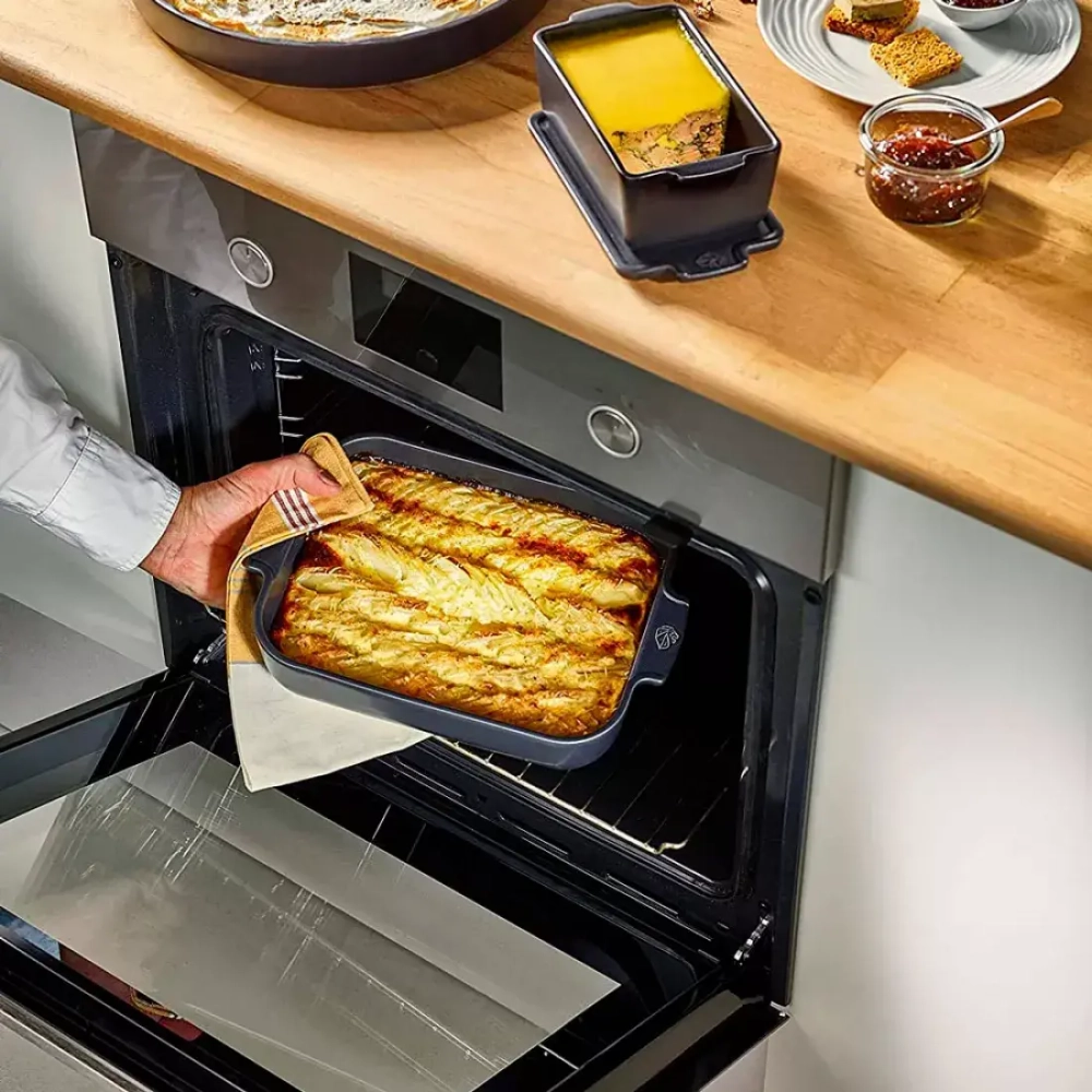 Прямоугольная форма для запекания 36х22см 3.8л Peugeot Light Grey