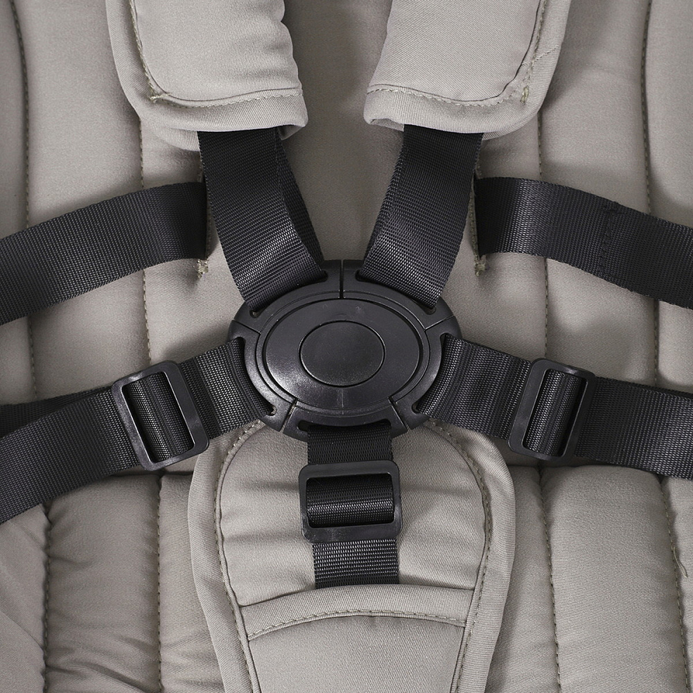 Детская коляска Rant Teo Soft 3 в 1 с автокреслом Cruise Black Cloud