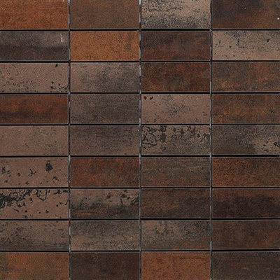 Мозаика Микс керамогранит Corten A  (2.5x7)