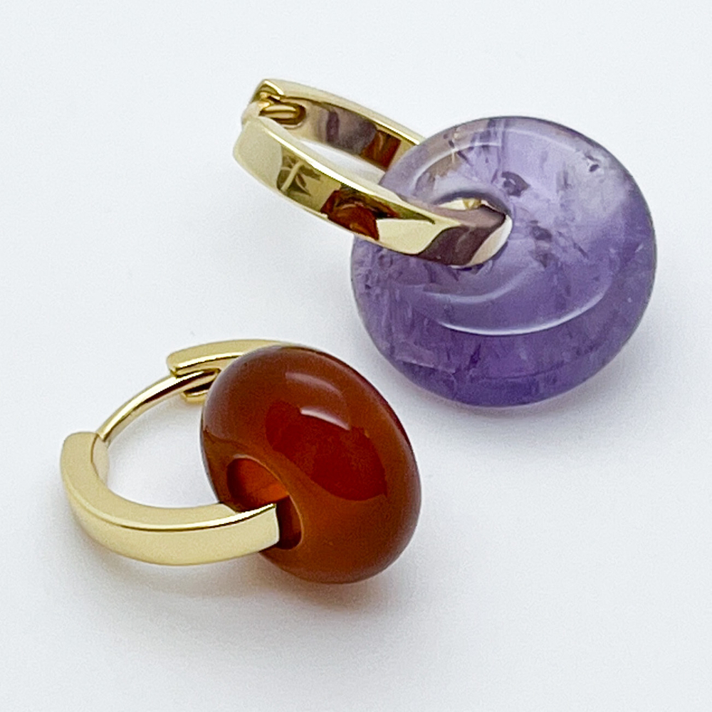 Ювелирные швензы Конго с позолотой, размер 18*3 мм, цена за пару