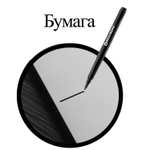 Маркер перманентный BRAUBERG "CLASSICLine" черный тонкий наконечник 1 мм (20 штук в упаковке)